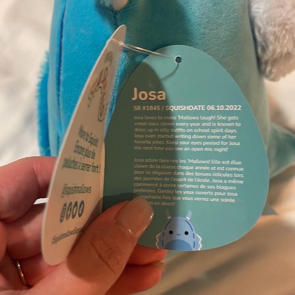 SOLD Squishmallow Josa the Slug 8” Walgreens Exclusive - Picture 5 of 11